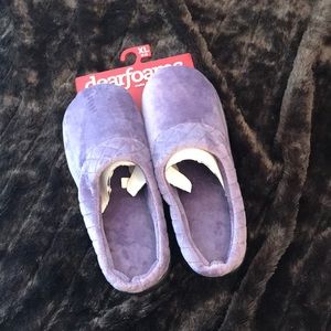 NWT Dearfoam slippers XL 11-12